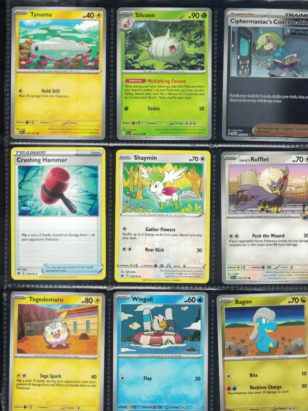 POKEMON 2026 MIX LOT OF 9 AUTHENTIC CARDS